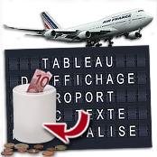 cadeau personnalis� Tableau A�roport