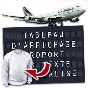 cadeau personnalis� Tableau A�roport