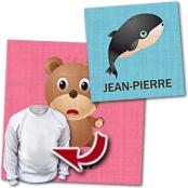 cadeau personnalis� Tableau Animaux et Pr�nom