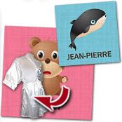 cadeau personnalis� Tableau Animaux et Pr�nom