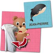 cadeau personnalis� Tableau Animaux et Pr�nom