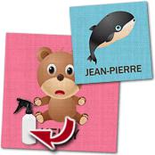 cadeau personnalis� Tableau Animaux et Pr�nom