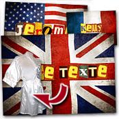 cadeau personnalis� Tableau Drapeau