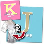 cadeau personnalis� Tableau Initiale Prenom Enfant