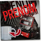 cadeau personnalis� Tableau London Personnalis� avec Pr�nom