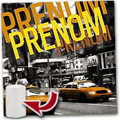 cadeau personnalis� Tableau New York personnalis� avec pr�nom