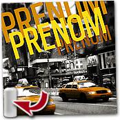 cadeau personnalis� Tableau New York personnalis� avec pr�nom