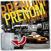 cadeau personnalis� Tableau New York personnalis� avec pr�nom