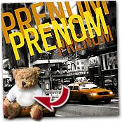 cadeau personnalis� Tableau New York personnalis� avec pr�nom