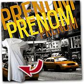 cadeau personnalis� Tableau New York personnalis� avec pr�nom