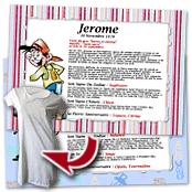 cadeau personnalis� Tableau Pr�nom Enfant Personnalis�