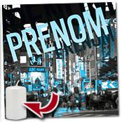 cadeau personnalis� Tableau Tokyo Personnalis� avec Pr�nom