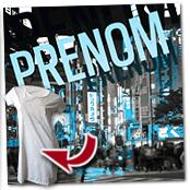 cadeau personnalis� Tableau Tokyo Personnalis� avec Pr�nom