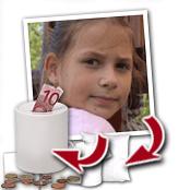 cadeau personnalis� Objets Personnalis�s avec Votre Photo Carr�e