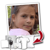 cadeau personnalis� Objets Personnalis�s avec Votre Photo Carr�e