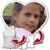 cadeau personnalis� Objets Personnalis�s avec Votre Photo en forme de Coeur