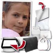 cadeau personnalis� Objets Personnalis�s avec Votre Photo Verticale